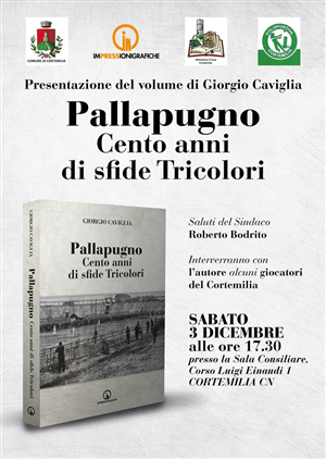 Presentazione del volume di Giorgio Caviglia - "Pallapugno - Cento anni di sfide Tricolori"